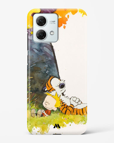 Calvin Hobbes Under Tree Hard Case Phone Cover (Motorola)