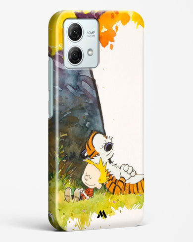 Calvin Hobbes Under Tree Hard Case Phone Cover (Motorola)