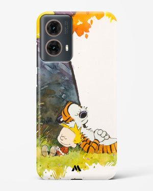 Calvin Hobbes Under Tree Hard Case Phone Cover (Motorola)