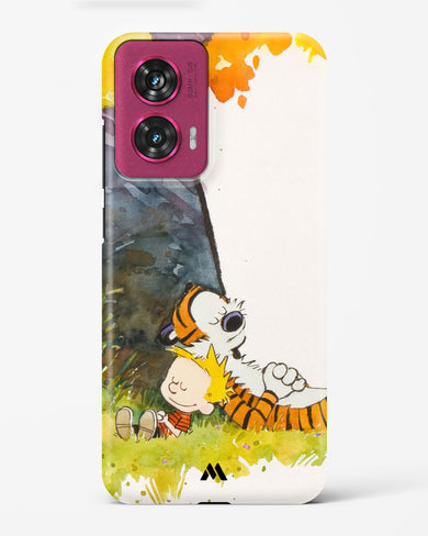 Calvin Hobbes Under Tree Hard Case Phone Cover (Motorola)