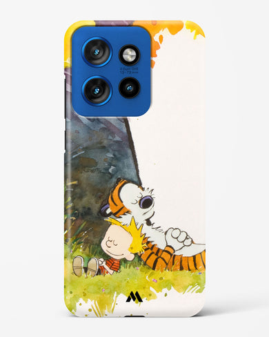 Calvin Hobbes Under Tree Hard Case Phone Cover (Motorola)