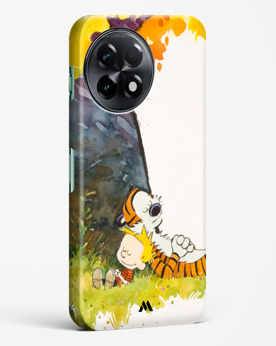 Calvin Hobbes Under Tree Hard Case Phone Cover (OnePlus)