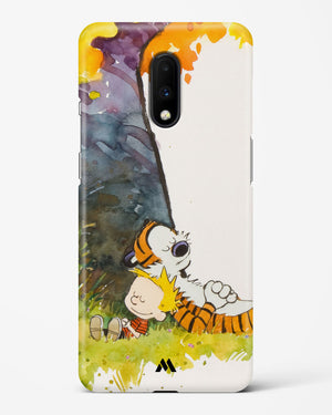Calvin Hobbes Under Tree Hard Case Phone Cover (OnePlus)