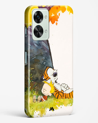 Calvin Hobbes Under Tree Hard Case Phone Cover-(OnePlus)