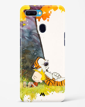 Calvin Hobbes Under Tree Hard Case Phone Cover-(Oppo)