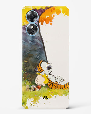 Calvin Hobbes Under Tree Hard Case Phone Cover-(Oppo)