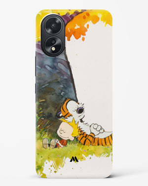 Calvin Hobbes Under Tree Hard Case Phone Cover (Oppo)