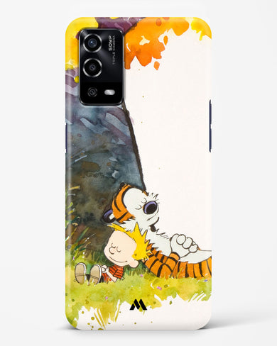 Calvin Hobbes Under Tree Hard Case Phone Cover (Oppo)