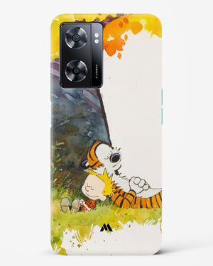 Calvin Hobbes Under Tree Hard Case Phone Cover-(Oppo)