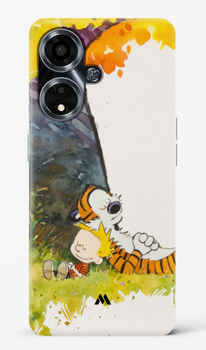 Calvin Hobbes Under Tree Hard Case Phone Cover (Oppo)