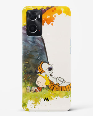 Calvin Hobbes Under Tree Hard Case Phone Cover-(Oppo)