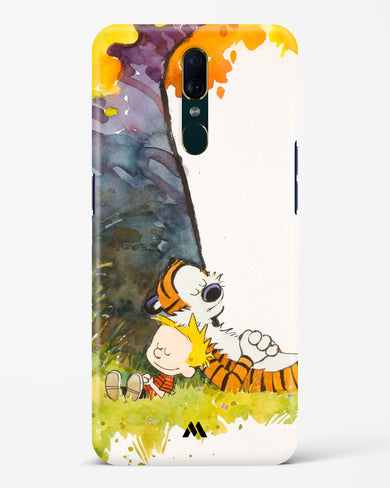 Calvin Hobbes Under Tree Hard Case Phone Cover (Oppo)
