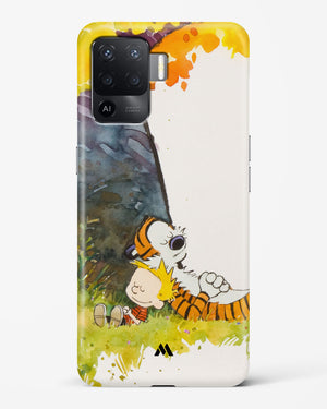 Calvin Hobbes Under Tree Hard Case Phone Cover-(Oppo)