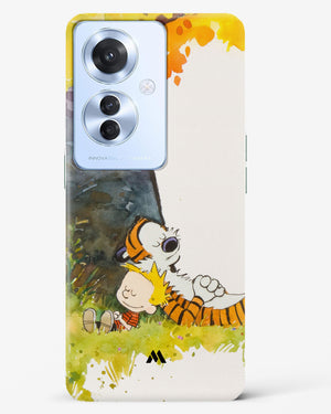 Calvin Hobbes Under Tree Hard Case Phone Cover (Oppo)