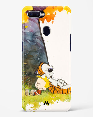 Calvin Hobbes Under Tree Hard Case Phone Cover-(Oppo)