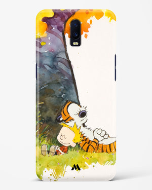 Calvin Hobbes Under Tree Hard Case Phone Cover-(Oppo)