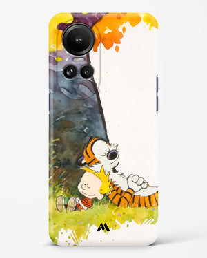 Calvin Hobbes Under Tree Hard Case Phone Cover (Oppo)