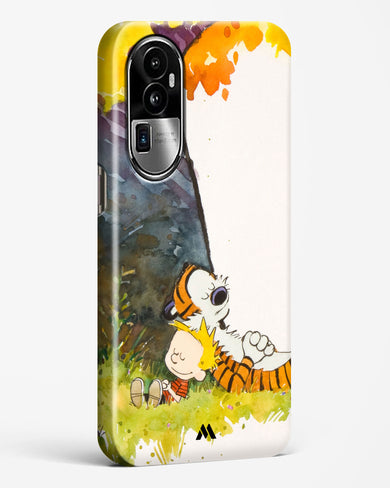 Calvin Hobbes Under Tree Hard Case Phone Cover (Oppo)