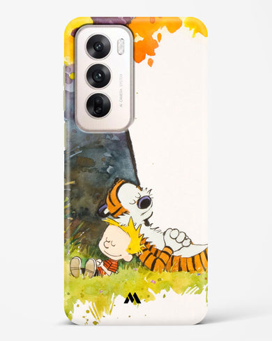 Calvin Hobbes Under Tree Hard Case Phone Cover (Oppo)