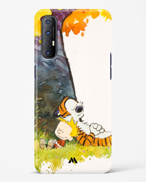 Calvin Hobbes Under Tree Hard Case Phone Cover (Oppo)