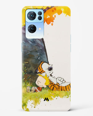 Calvin Hobbes Under Tree Hard Case Phone Cover (Oppo)