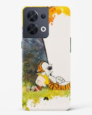 Calvin Hobbes Under Tree Hard Case Phone Cover-(Oppo)