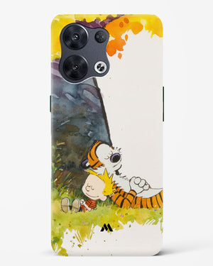 Calvin Hobbes Under Tree Hard Case Phone Cover (Oppo)