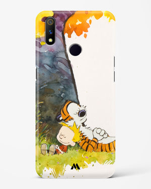 Calvin Hobbes Under Tree Hard Case Phone Cover (Realme)