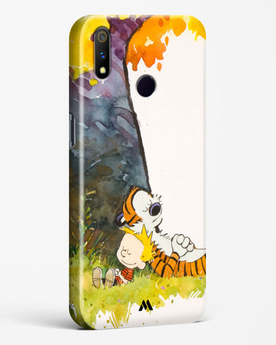 Calvin Hobbes Under Tree Hard Case Phone Cover (Realme)