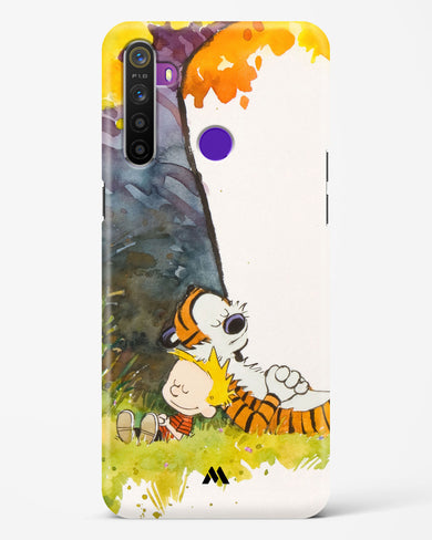 Calvin Hobbes Under Tree Hard Case Phone Cover-(Realme)