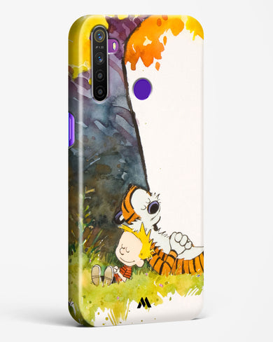 Calvin Hobbes Under Tree Hard Case Phone Cover-(Realme)