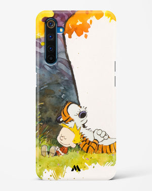 Calvin Hobbes Under Tree Hard Case Phone Cover-(Realme)