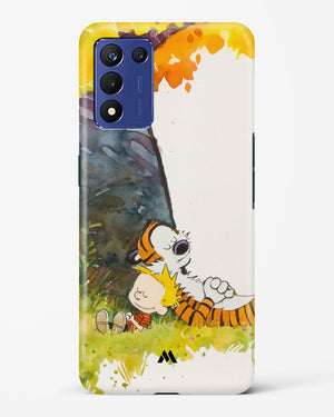 Calvin Hobbes Under Tree Hard Case Phone Cover-(Realme)