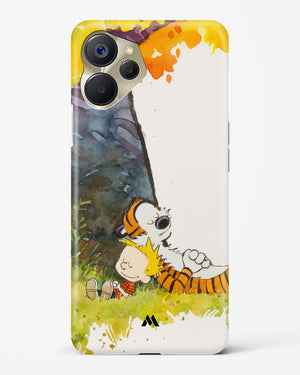 Calvin Hobbes Under Tree Hard Case Phone Cover-(Realme)