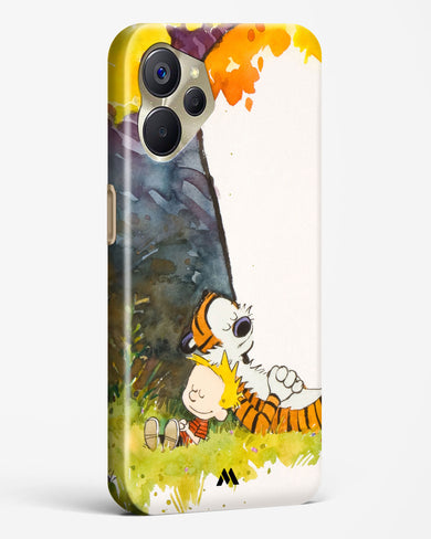 Calvin Hobbes Under Tree Hard Case Phone Cover (Realme)