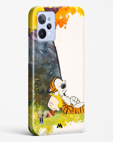 Calvin Hobbes Under Tree Hard Case Phone Cover-(Realme)