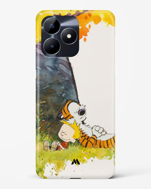 Calvin Hobbes Under Tree Hard Case Phone Cover (Realme)
