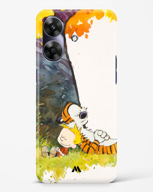 Calvin Hobbes Under Tree Hard Case Phone Cover (Realme)