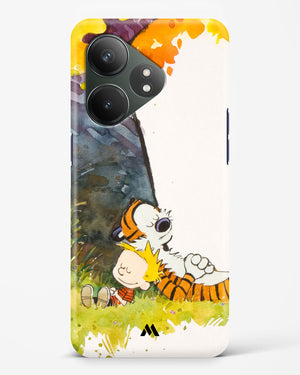 Calvin Hobbes Under Tree Hard Case Phone Cover (Realme)