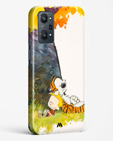 Calvin Hobbes Under Tree Hard Case Phone Cover-(Realme)