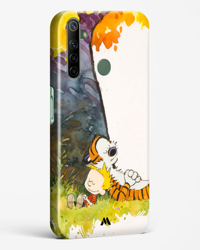 Calvin Hobbes Under Tree Hard Case Phone Cover-(Realme)