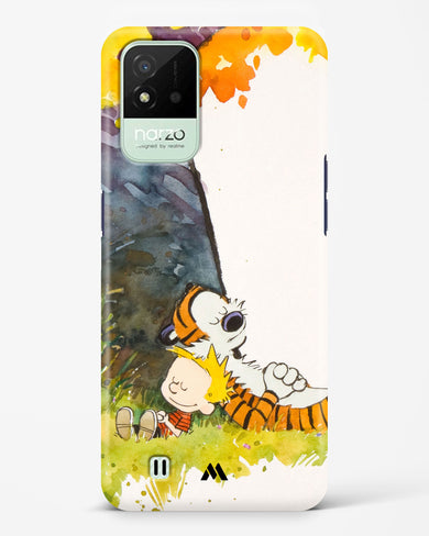 Calvin Hobbes Under Tree Hard Case Phone Cover (Realme)