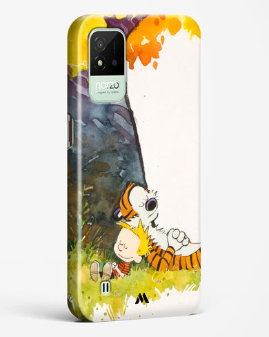 Calvin Hobbes Under Tree Hard Case Phone Cover (Realme)