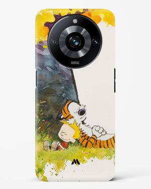 Calvin Hobbes Under Tree Hard Case Phone Cover-(Realme)