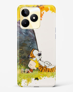 Calvin Hobbes Under Tree Hard Case Phone Cover (Realme)