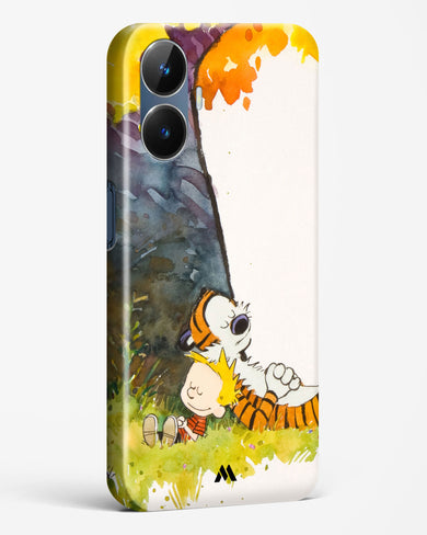 Calvin Hobbes Under Tree Hard Case Phone Cover-(Realme)