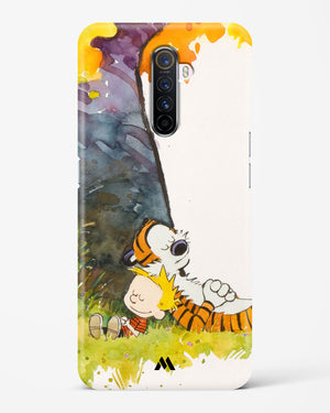 Calvin Hobbes Under Tree Hard Case Phone Cover-(Realme)