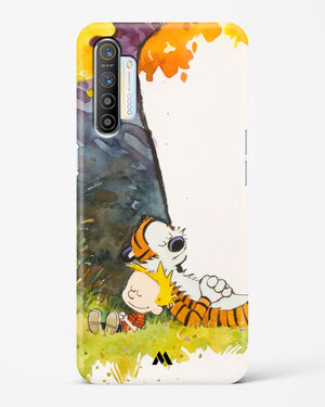 Calvin Hobbes Under Tree Hard Case Phone Cover-(Realme)