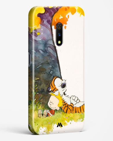 Calvin Hobbes Under Tree Hard Case Phone Cover-(Realme)