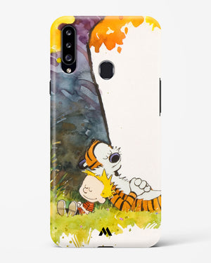 Calvin Hobbes Under Tree Hard Case Phone Cover-(Samsung)